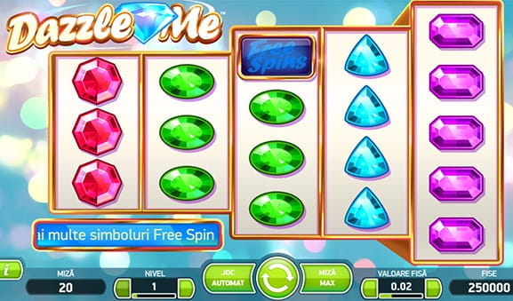 Juca?i Dazzle Me la Unibet Casino