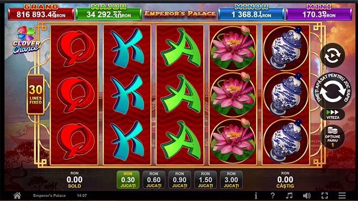 Emperor’s Palace Clover Chance slot
