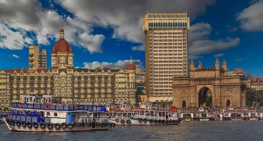 The city of Mumbai.