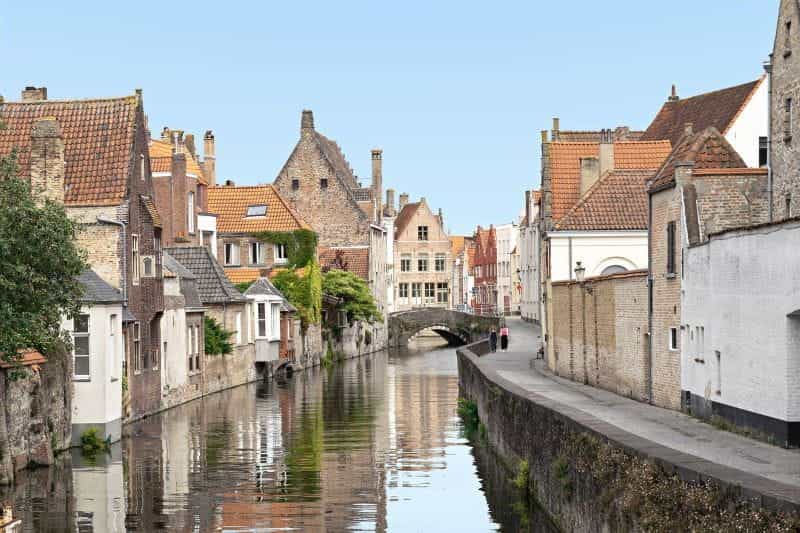Bruges architecture.